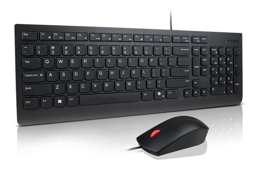 Lenovo Universal Wired USB Keyboard Mouse Combo Adjustable Tilt Leg Spill Resistant Copilot Keyboard 1600 DPI Optical Sensor Mouse Plug & Play 1.8m Lenovo Universal Wired USB Keyboard Mouse Combo Adjustable Tilt Leg Spill Resistant Copilot Keyboard 1600 DPI Optical Sensor Mouse Plug & Play 1.8m